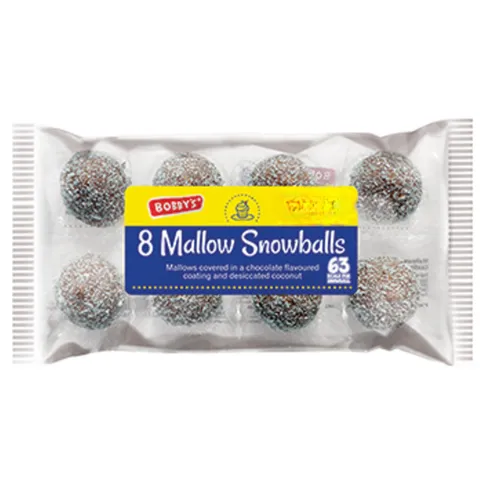 Bobby's 8 Mallow Snowballs