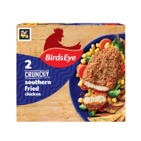 Birds Eye 2 Southern Fried Breaded Chicken Steaks 170g