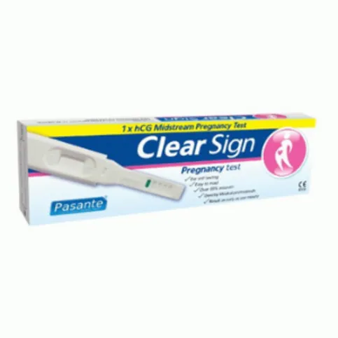 Clear Sign Pregnancy Test 3 Pack