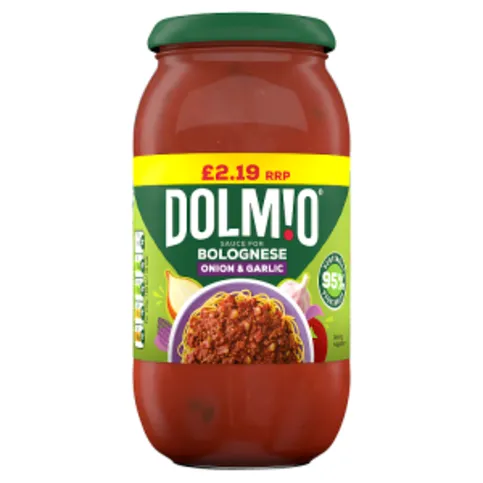 Dolmio Sauce for Bolognese Onion & Garlic 500g