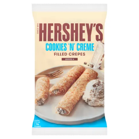 Hershey's Cookies 'n' Creme Filled Crepes 192g