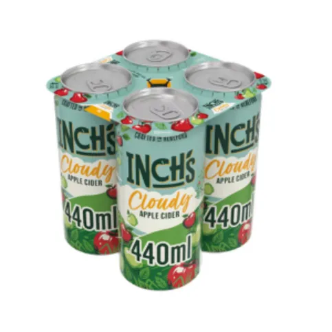 Inch's Cloudy Apple Cider 4 x 440ml
