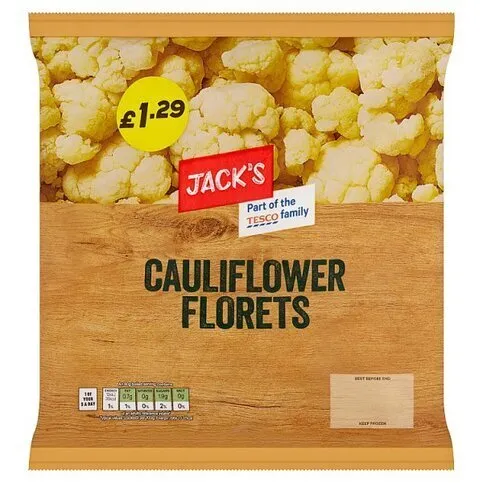Jack's Cauliflower Florets 500g