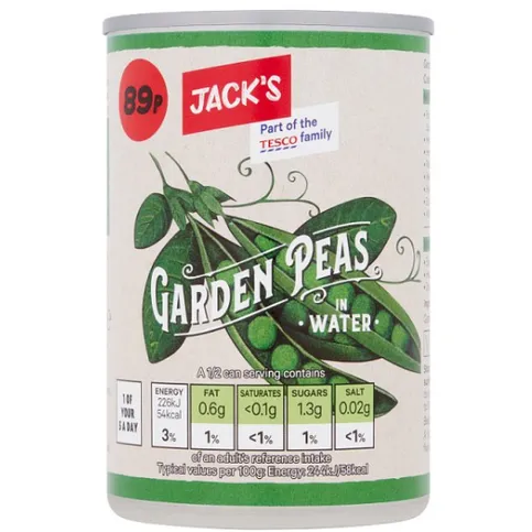 Jack's Garden Peas 300g
