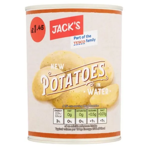 Jacks New Potatoes in Water 560g