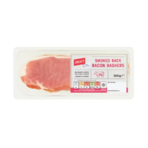 Jack's Smoked Back Bacon 300g