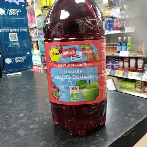 Jacks Summer Fruit Squash 1.5L