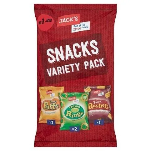 Jack's Variety Meat Snack 5 x 20g