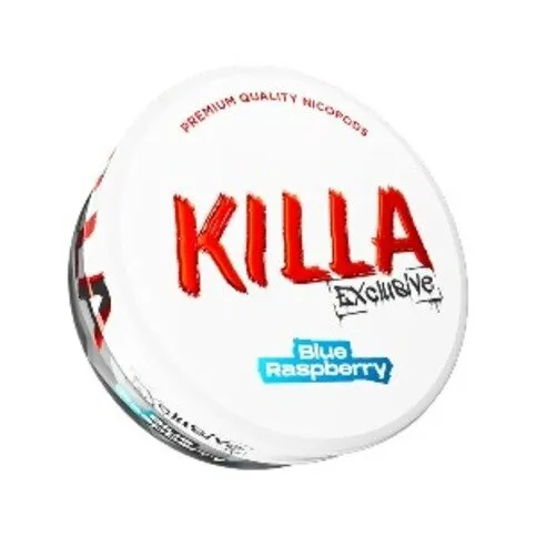 Killa Nicotine Pouches Blue Raspberry