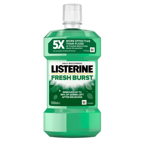 Listerine Fresh Burst Mouthwash 500ml