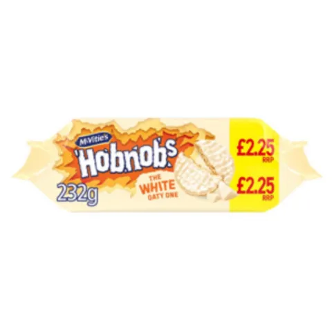 McVitie's White Hobnobs Biscuits 232g