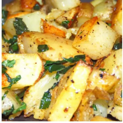Minted Roasting Potatoes