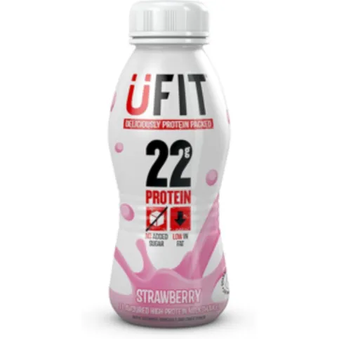 UFIT Strawberry Flavour High Protein Milkshake 310ml