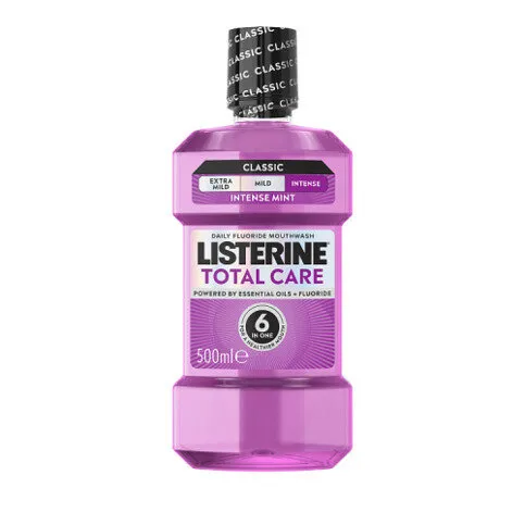 Listerine Total Care Intense Mint Mouthwash 500ml
