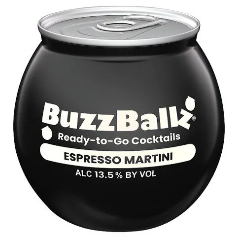 BuzzBallz Espresso Martini Cocktails 200ml