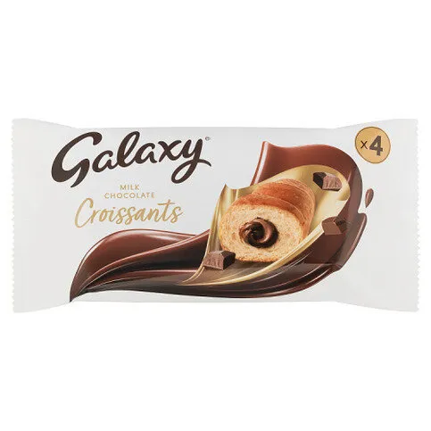 Galaxy Croissants with Chocolate Cream Filling 4 x 48g (192g)