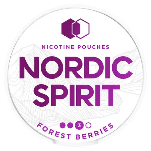 Nordic Spirit Forest Berries Strong Nicotine Pouch