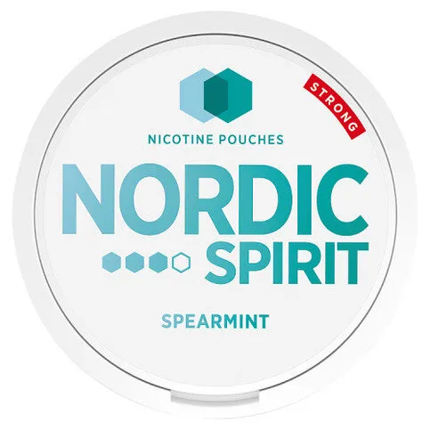 Nordic Spirit Spearmint Nicotine Pouches 9mg