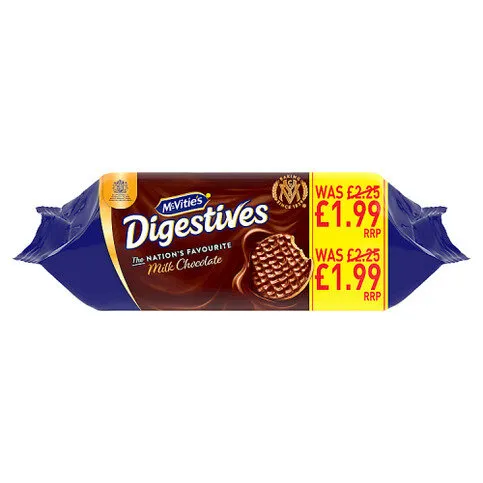 McVitie's Digestives Milk Chocolate 266g