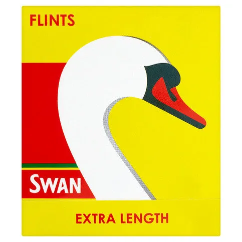 Swan Flints Extra Length 9 Pack