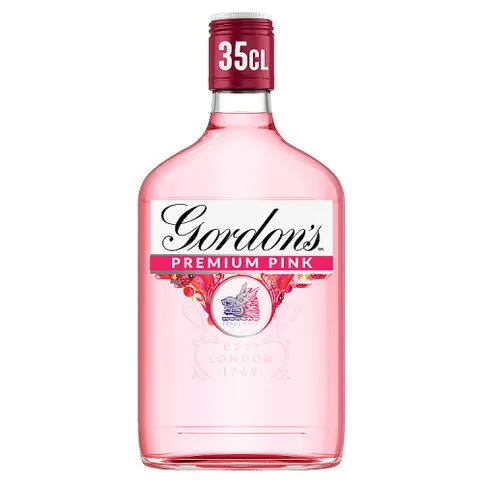 Gordon's Premium Pink Flavoured Gin Based Spirit Drink 35% vol 35cl