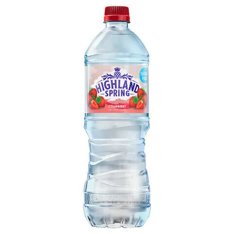Highland Spring Strawberry Still Spring Water 750ml