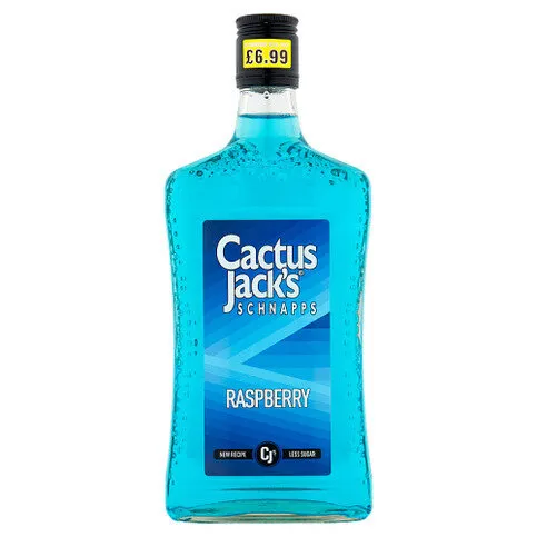 Cactus Jack's Schnapps Raspberry 50cl