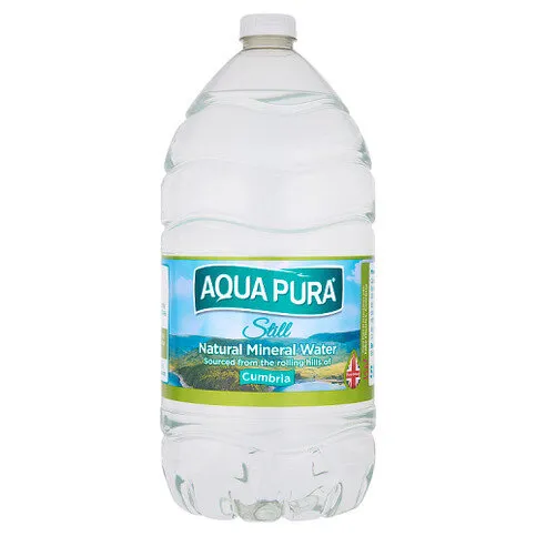 Aqua Pura Still Natural Mineral Water 5 Litre