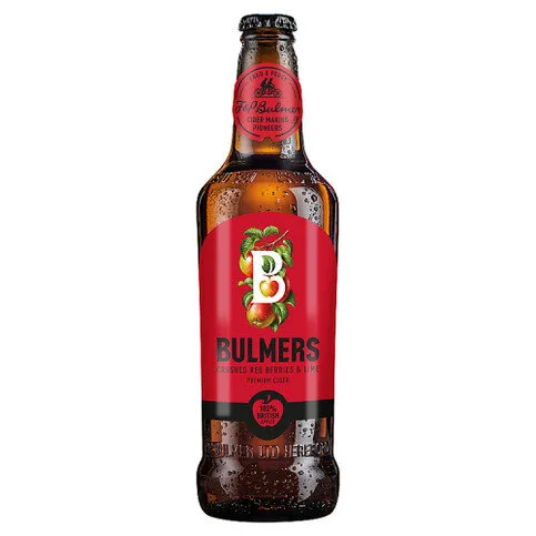 Bulmers Crushed Red Berries & Lime Cider 500ml