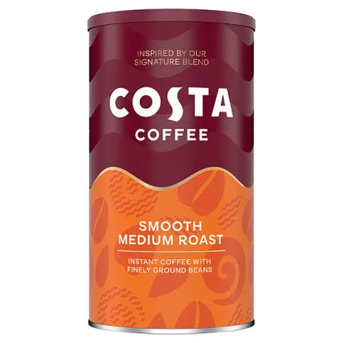 Costa Coffee Smooth Medium Roast 100g