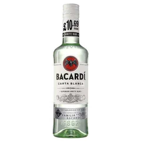 Bacardi Carta Blanca Superior White Rum, 35cl