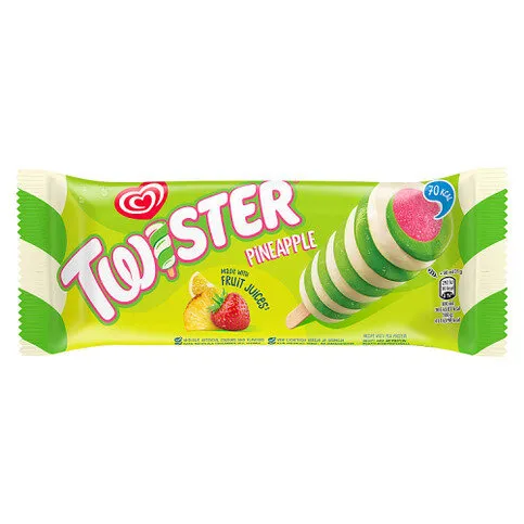 Heartbrand Twister Ice Lolly Pineapple 80ml
