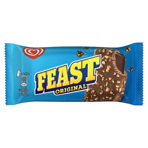 Heartbrand Ice Cream Stick Feast Original chunky chocolate 90ml