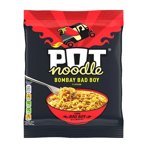 Pot Noodle Bombay Bad Boy Instant Noodles Block 115 g