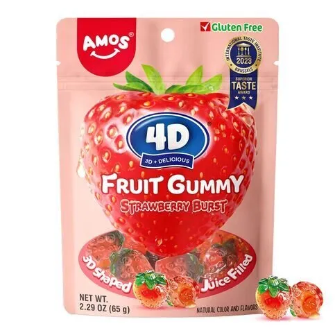 Amos Fruit Gummy Strawberry