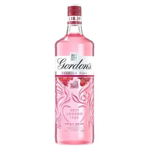 Gordon's Premium Pink Gin Based Flavoured Spirit Drink 70cl