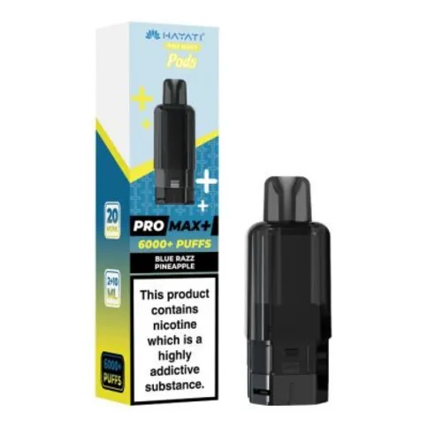 Hayati Pro Max Plus 6000 Pods  Blue Razz Pineapple