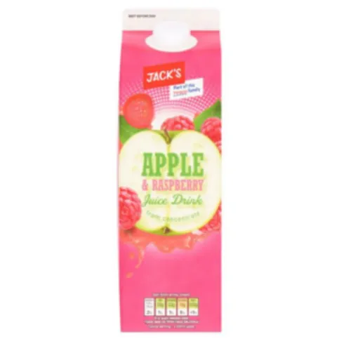 Jack's Apple & Raspberry Juice 1L