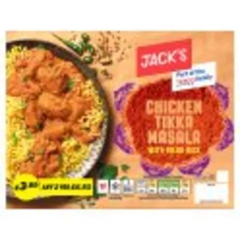 Jack's Chicken Tikka Masala with Pilau Rice 400g