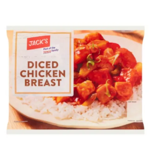 Jack's Diced Chicken Breast 350g