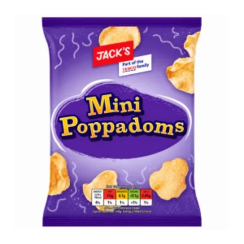 Jack's Mini Poppadoms 25g
