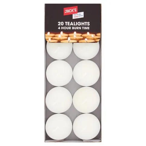 Jack's Tealights 20 Pack