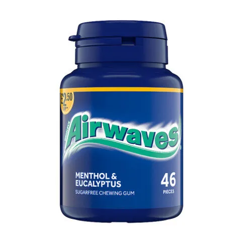 Airwaves Sugar Free Chewing Gum 46 Pieces