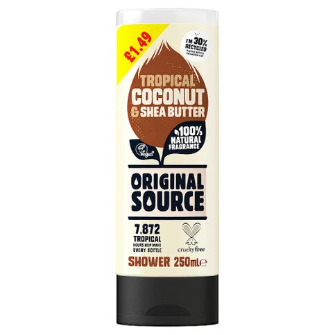 Original Source Tropical Coconut & Shea Butter Shower 250ml