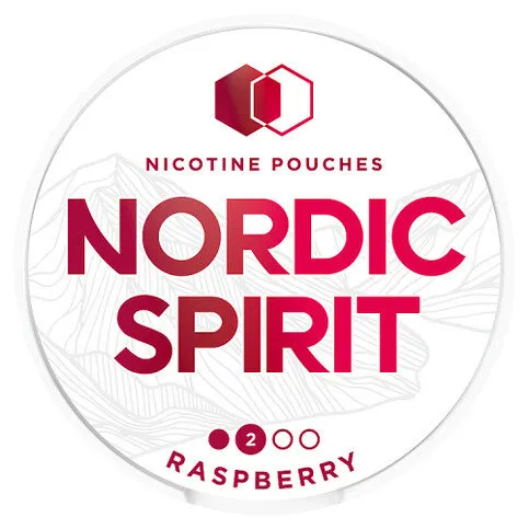 Nordic Spirit Raspberry Nicotine Pouches