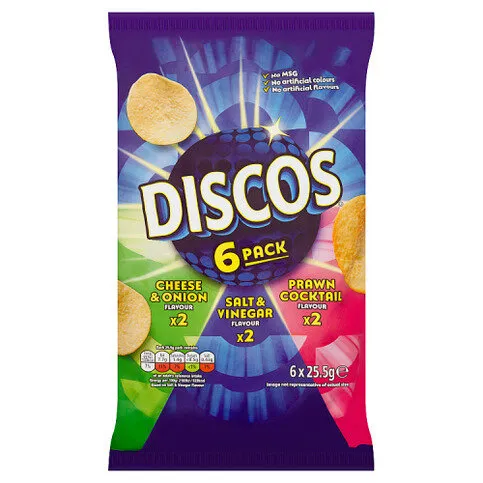 Discos 6 x 25.5g