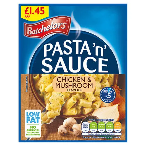 Batchelors Pasta 'n' Sauce Chicken & Mushroom Flavour 99g