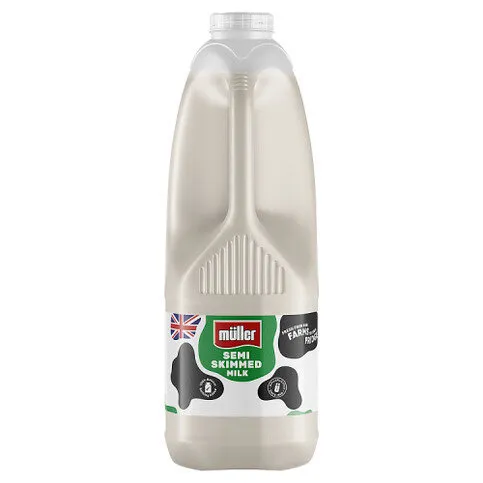 Müller Müllerlicious Semi Skimmed Milk 2L