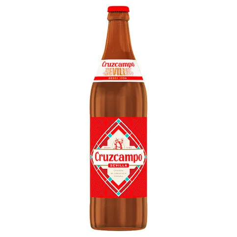 Cruzcampo Sevilla Beer Bottle 660ml