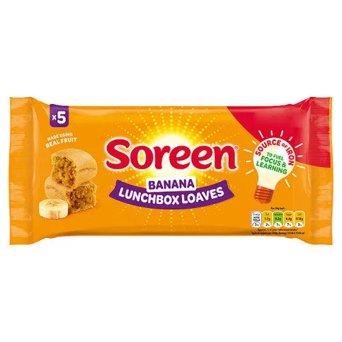 Soreen Banana Lunchbox Loaves 150g